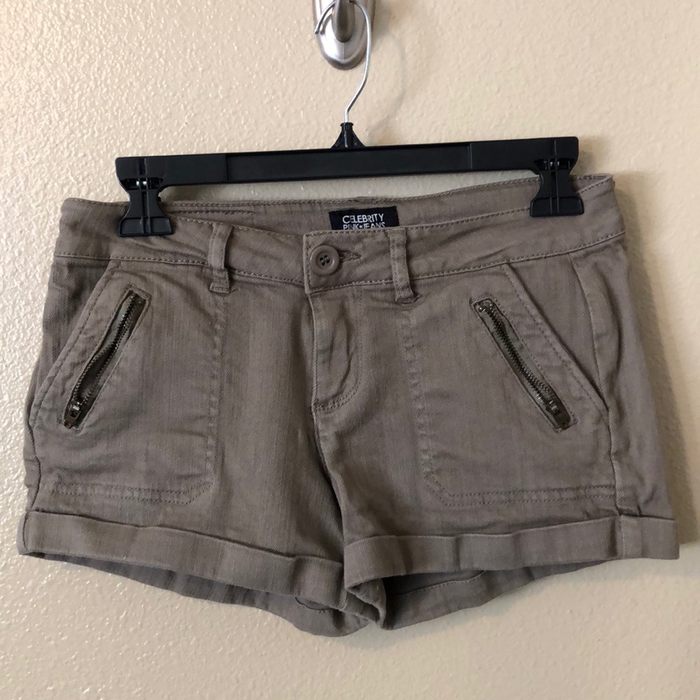 Celebrity Pink Jeans Khaki Shorts Sz 5